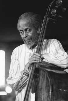Percy Heath, North Sea Jazz Festival, The Hague, Netherlands, 2000. Creator: Brian Foskett