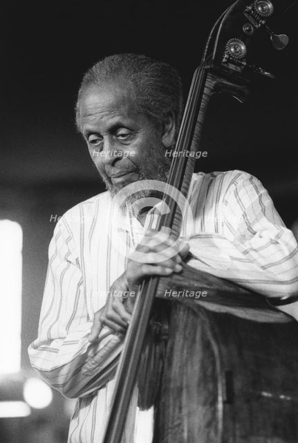 Percy Heath, North Sea Jazz Festival, The Hague, Netherlands, 2000. Creator: Brian Foskett.