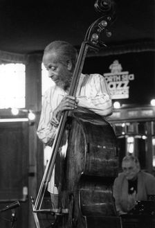 Percy Heath, North Sea Jazz Festival, The Hague, Netherlands, 2000. Creator: Brian Foskett