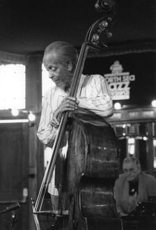 Percy Heath, North Sea Jazz Festival, The Hague, Netherlands, 2000. Creator: Brian Foskett