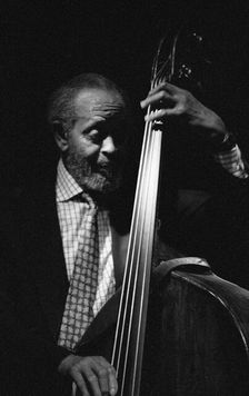 Percy Heath, Ronnie Scott's, London, Nov 1999. Creator: Brian O'Connor