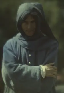 Percy MacKaye as Alwyn, the poet, a character in Percy MacKaye's play Sanctuary..., 1913 Sept. Creator: Arnold Genthe