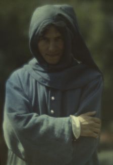 Percy MacKaye as Alwyn, the poet, a character in Percy MacKaye's play Sanctuary..., 1913 Sept. Creator: Arnold Genthe