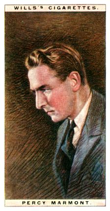 Percy Marmont (1883-1977), English actor, 1928.Artist: WD & HO Wills