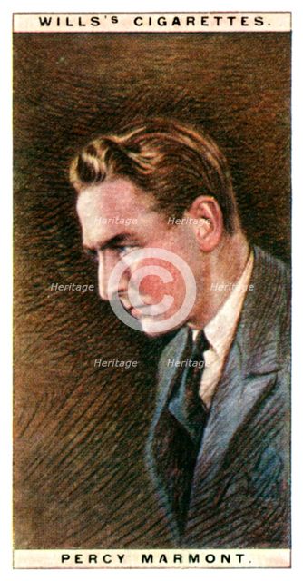 Percy Marmont (1883-1977), English actor, 1928.Artist: WD & HO Wills