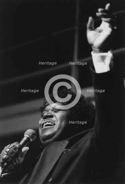 Percy Sledge, Jazz Café, London, 1996. Creator: Brian Foskett.