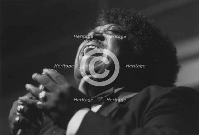 Percy Sledge, Jazz Café, London, 1996. Creator: Brian Foskett.