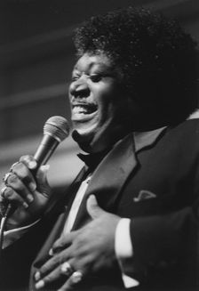 Percy Sledge, Jazz Café, London, 1996. Creator: Brian Foskett
