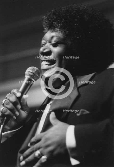 Percy Sledge, Jazz Café, London, 1996. Creator: Brian Foskett.