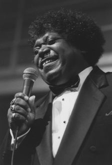 Percy Sledge, Jazz Café, London, 1996. Creator: Brian Foskett