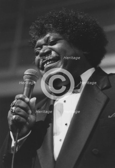 Percy Sledge, Jazz Café, London, 1996. Creator: Brian Foskett.
