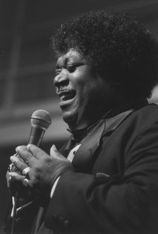 Percy Sledge, Jazz Café, London, 1996. Creator: Brian Foskett