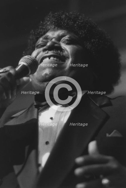 Percy Sledge, Jazz Café, London, 1996. Creator: Brian Foskett.
