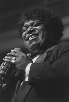 Percy Sledge, Jazz Café, London, 1996. Creator: Brian Foskett