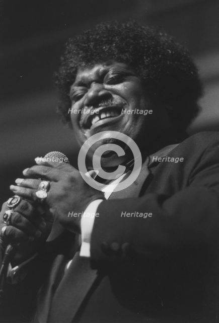 Percy Sledge, Jazz Café, London, 1996. Creator: Brian Foskett.