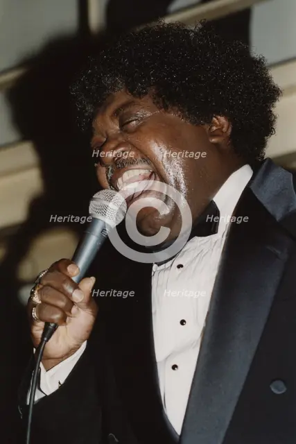 Percy Sledge, Jazz Café, London 1996. Creator: Brian Foskett.