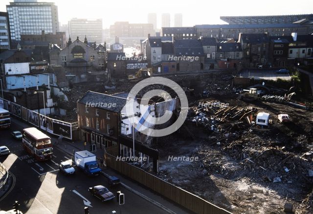 Percy Street, Newcastle upon Tyne, 1987-1988. Creator: John Laing plc.