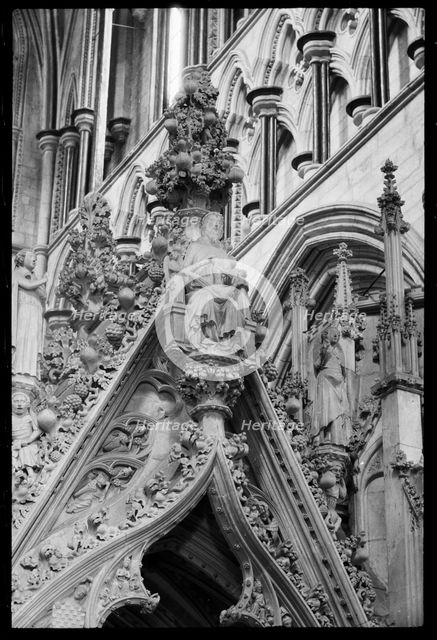 Percy Tomb, Beverley Minster, East Riding of Yorkshire, c1955-c1980. Creator: Ursula Clark.