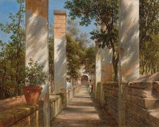 Pergola with Oranges, c. 1834. Creator: Thomas Fearnley