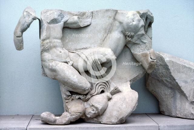 Pergamon Altar detail, early 2nd century.  Artist: Unknown.