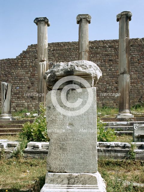 Pergamum, Aeolis Region, Turkey, 1999.  Creator: LTL.