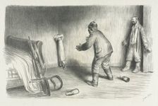 Perdue, 1914. Creator: Jean Veber (French, 1868-aft 1907)