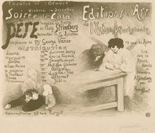Père: tragédie in 3 actes de Aug. Strindberg, 1894. Creator: Félix Vallotton