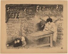 Père: tragédie in 3 actes de Aug. Strindberg, 1894. Creator: Félix Vallotton