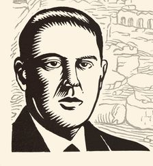 Pere Bosch Gimpera (1891-1974). Catalan historian and archaeologist. Drawing, 1934
