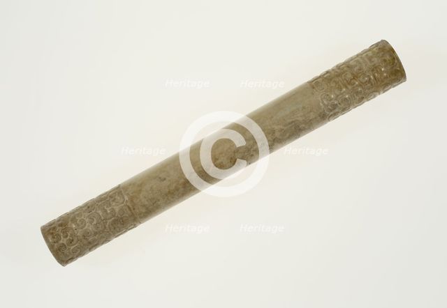 Perforated Cylinder, Eastern Zhou dynasty, (c. 770-256 B.C.), 5th century B.C.  Creator: Unknown.