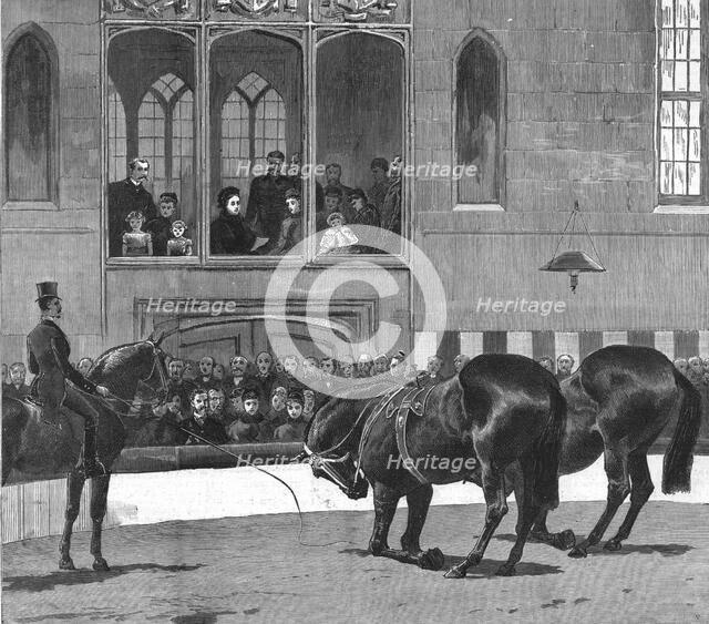 'Performance by Hengler's Circus before the Queen at Windsor', 1886. Creator: Unknown.