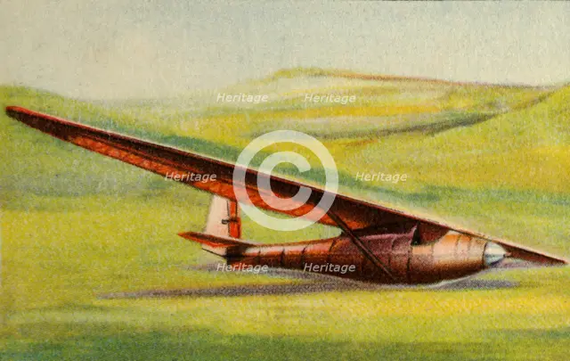Performance glider, Grunau Gliding School, Germany, 1931, (1932).  Creator: Unknown.