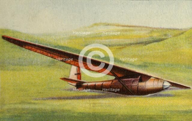 Performance glider, Grunau Gliding School, Germany, 1931, (1932).  Creator: Unknown.