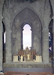 Performance of the opera Peter of Dacia, Visby, Sweden, 1970s. Artist: Göran Algård