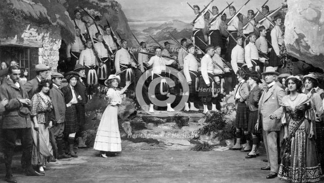 Performance of The Gay Gordons, c1907. Artist: Unknown