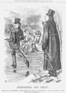 Performer and Critic 1879. Creator: Joseph Swain
