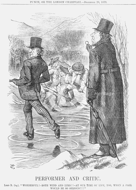 'Performer and Critic', 1879. Creator: Joseph Swain.