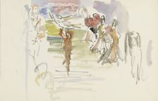 Performers on stage, 1875-1934. Creator: Isaac Lazerus Israels