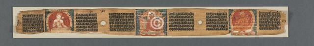 Perfection of Wisdom in Eight Thousand Lines: Ashtasahasrika Prajnaparamita...(recto), 1119. Creator: Unknown.