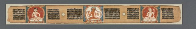 Perfection of Wisdom in Eight Thousand Lines: Ashtasahasrika Prajnaparamita..., 1119. Creator: Unknown.