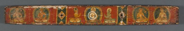 Perfection of Wisdom in Eight Thousand Lines: Ashtasahasrika Prajnaparamita: Back Cover, 1119. Creator: Unknown.