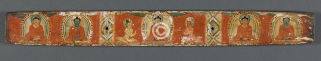 Perfection of Wisdom in Eight Thousand Lines: Ashtasahasrika Prajnaparamita: Top Cover, 1119. Creator: Unknown.