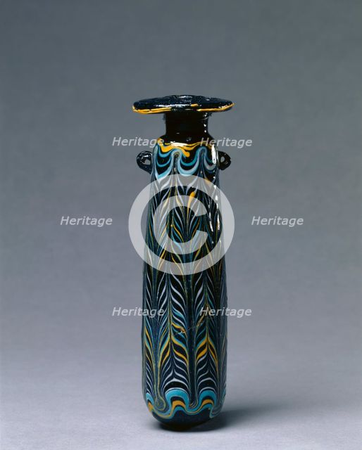 Perfume Bottle (Alabastron), c. 325-275 BC. Creator: Unknown.