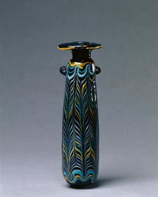 Perfume Bottle (Alabastron), c. 325-275 BC. Creator: Unknown