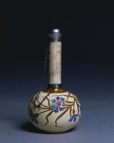 Perfume Bottle, c. 1888. Creator: Unknown