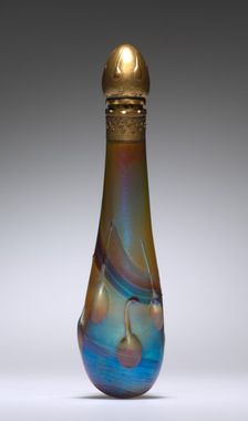 Perfume Bottle, c. 1905-10. Creator: Tiffany Studios (American, 1902-1932)