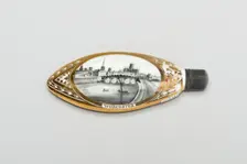 Perfume Flask, Worcester, c. 1801. Creator: Royal Worcester