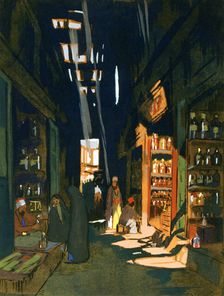 Perfume Merchant, 1928. Artist: Louis Cabanes