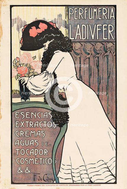 Perfumeria Ladivfer, 1903. Creator: Cidón Navarro, Francisco de (1871-1943).