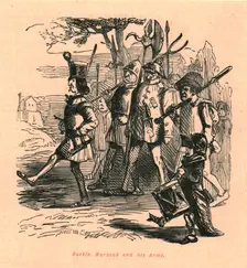Perkin Warbeck and his Army 1897. Creator: John Leech